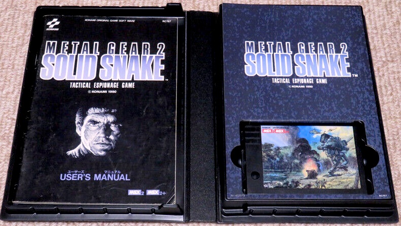 Caixa do Metal Gear 2